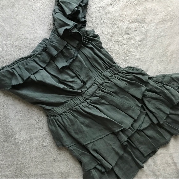 Isabel Marant Dresses & Skirts - Isabel Marant Étoile Irene Linen 1-Shoulder Dress